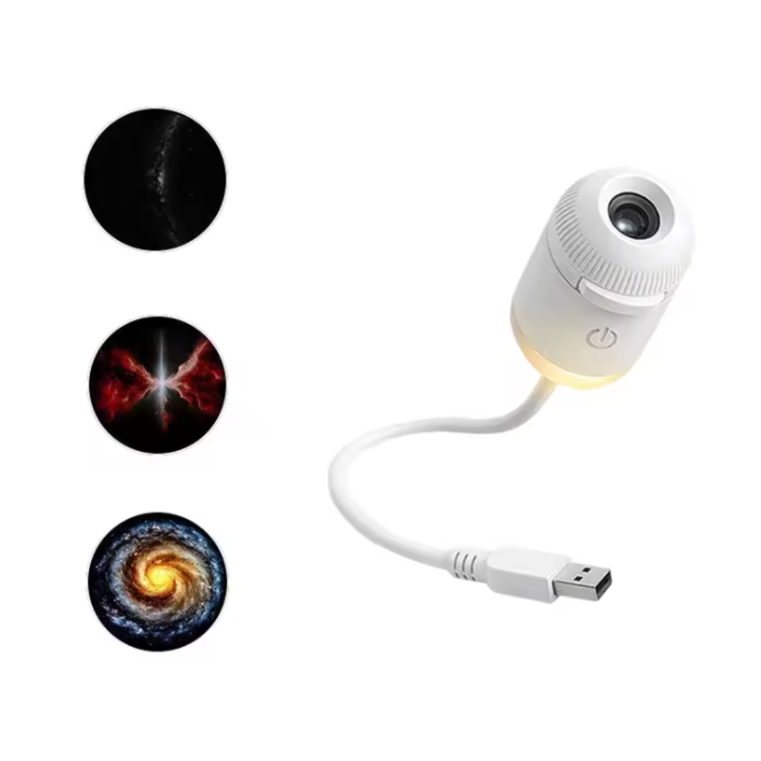 Proyector de Luz Nocturna con Diseño Estrellado
