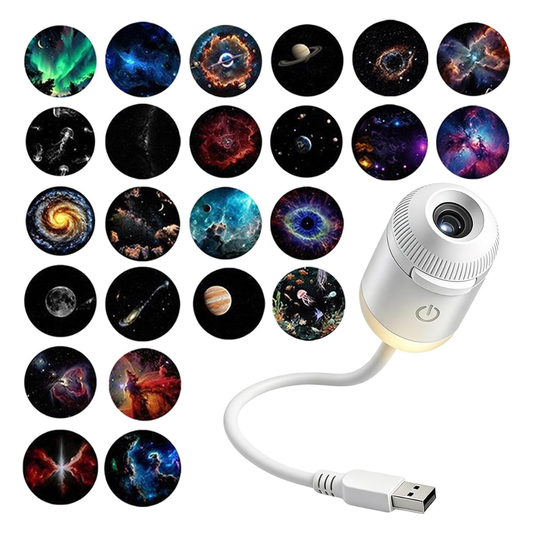 Proyector de Luz Nocturna con Diseño Estrellado